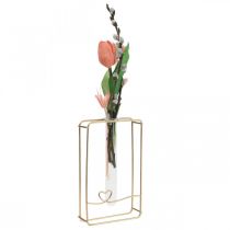 Artikel Reagensglasholder metal, reagensglasstativ, reagensglasdekoration 17,5cm