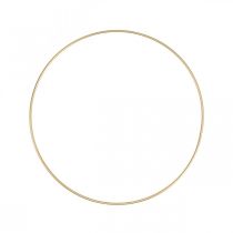 Metalring dekorering Scandi ring deco loop gylden Ø30cm 4stk
