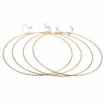 Artikel Dekorativ ring til ophængning af guld Ø35cm 4 stk