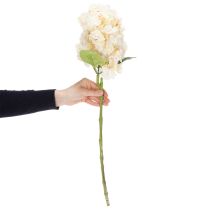 Artikel Kunstig hortensiablomst, høj kvalitet, til dekorative opholdsrum, 62 cm