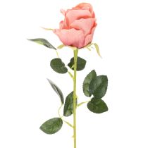 Artikel Kunstige roseblomster i en buket, lang stilk 62 cm, 12 stk.