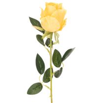 Artikel Kunstig rose med lang stilk, kunstig blomst, 62 cm, 12 stk.