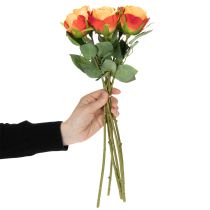 Artikel Kunstig rosenopsats, et tidløst højdepunkt i ethvert interiør til smagfuld indretning, 44 cm, 6 stk.