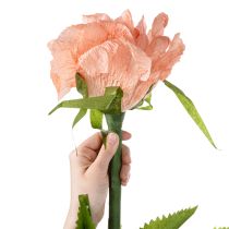 Artikel Kunstig rose, kæmpeblomst til elegant og charmerende indendørs dekoration, 92 cm