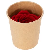 Artikel Konserverede roser dekorativ romantisk fremhævning til opholdsrum eller bryllupper 5 cm 6 stk.