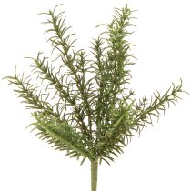 Artikel Rosmarin kunstige urter med 8 grene og stilk 32cm 3 stk