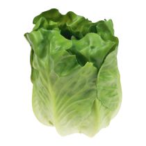 Salathoved grøn dekorativ salatmad dummies 14cm