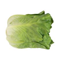 Salathoved grøn dekorativ salatmad dummies 14cm