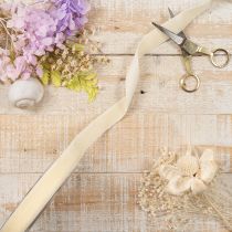 Artikel Gavebånd, elegant fløjlsbånd til gaver og blomster, 20 mm, 10 m