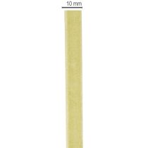 Artikel Dekorativt fløjlsbånd til blomsterdekorationer og kreative projekter, 10 mm x 20 m