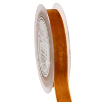 Artikel Fløjlsbånd, dekorativt bånd til hobby og emballage, 20 mm, 10 m