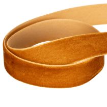 Artikel Fløjlsbånd, dekorativt bånd til hobby og emballage, 20 mm, 10 m