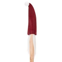 Artikel Jule-nisse dekorationspæle, julemanden med filthat, 58 cm, 6 stk.