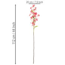 Artikel Kunstig blomstrende gren Oncidium orkidé dekoration 112cm 3 stk