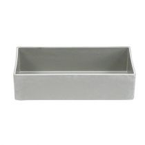 Artikel Skål firkantet grå 20cm x 10,5cm H5cm