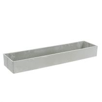 Artikel Skål firkantet grå 41,5cm x 10,5cm H5cm