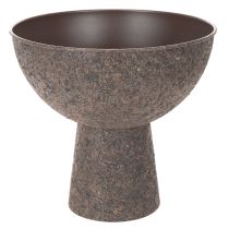 Artikel Rund plantekasse på stativ, moderne plantepotte, 25 cm
