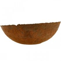 Dekorativ skål metal dekorativ skål patina look Ø30cm H8,5cm