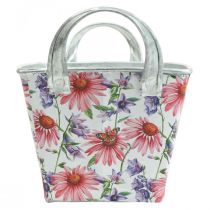 Artikel Jardiniere forårs blomsterkasse metal dekoration 20×12,5×10cm