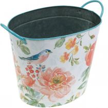 Artikel Plantskovl oval vintage metal fjeder dekoration planter 27,5 cm