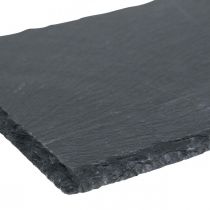Artikel Skiferbræt lang, dekorativ bakke natursten 40×13cm 2stk
