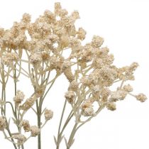 Artikel Kunstig Gypsophila Creme Gypsophila 46cm bundt af 3 stk