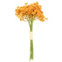 Artikel Kunstig babyånde orange gren til blomsterarrangementer 30 cm 10 stk.
