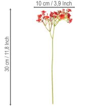 Artikel Kunstig babyånde, rød, buket som blomsterdekoration, 30 cm, 10 stk.