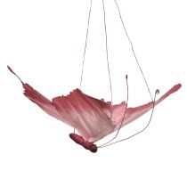 Artikel Stor hængende sommerfugledekoration, elegant vægdekoration, 50 cm, 2 stk.