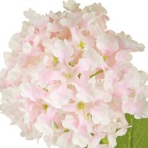 Artikel Snebold Plante Kunstige Blomster Lyserød Hvid L78cm 2stk