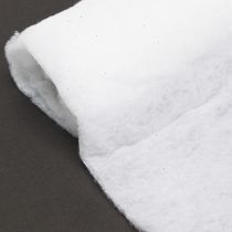 Sneetæppe snetæppe hvidt med glimmer 100×200cm