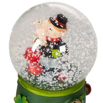 Artikel Heldigvis snekugle med skorstensfejerfigur, 4 cm, 3 stk.
