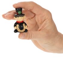 Artikel Heldig amulet skorstensfejerfigur til at klistre, 5 cm, 6 stk.