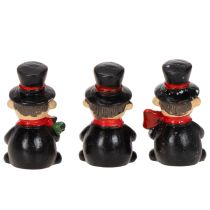 Artikel Heldig amulet skorstensfejerfigur til at klistre, 5 cm, 6 stk.