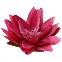 Artikel Kunstig borddekoration med flydende åkande fuchsia Ø15cm 2 stk.
