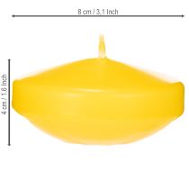 Artikel Flydende lys, flydende dekorativt element, alsidig brug i hjem og have, 8 cm, 8 stk.
