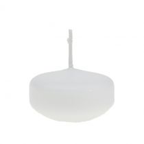 Flydelys hvide 4,5cm 28stk