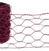 Sekskant flet pink 50mm 5m