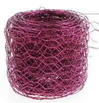 Sekskant flet pink 50mm 5m