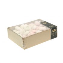 Artikel Ægte Søpindsvin Pink Maritim Dekoration Naturlig Dekoration 34 Stykker