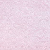 Artikel Servietter Pink Forårspynt Præget 33x33cm 15stk