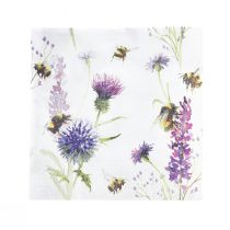 Artikel Servietter sommer humlebier bier dekoration 25x25cm 20 stk