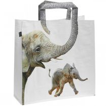 Indkøbstaske, indkøbstaske B39,5cm taske elefant