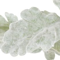 Artikel Kunstig Senecio-gren, sølvblad, detaljeret udført, 45 cm, 3 stk.
