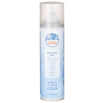 Artikel Sølvspray snespray glitter til vinduer og vinterdekoration 150ml