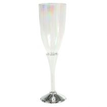 Nytårsaften dekoration champagne glas Ø2.5cm H9.5cm 8stk