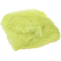 Artikel Sisal lysegrøn naturfiber til kunsthåndværk 300g