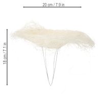 Artikel Buketmanchet - elegant tilbehør til perfekt blomsterarrangement - 20 cm, 8 stk.