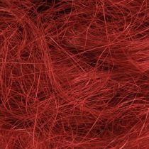Artikel Sisal rød bordeaux naturfiber 300g