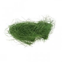 Sisal mosgrøn naturfiber til dekoration 300g